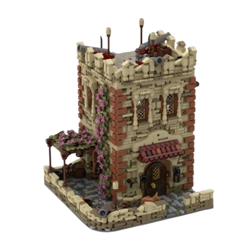 Spot MOC-156582 2704 шт., креативная средневековая архитектура, садовый замок, сборка мелких частиц, строительные блоки, образовательная игрушка, мод (art.: 3920cee4d993f) - 3920cee4d993f