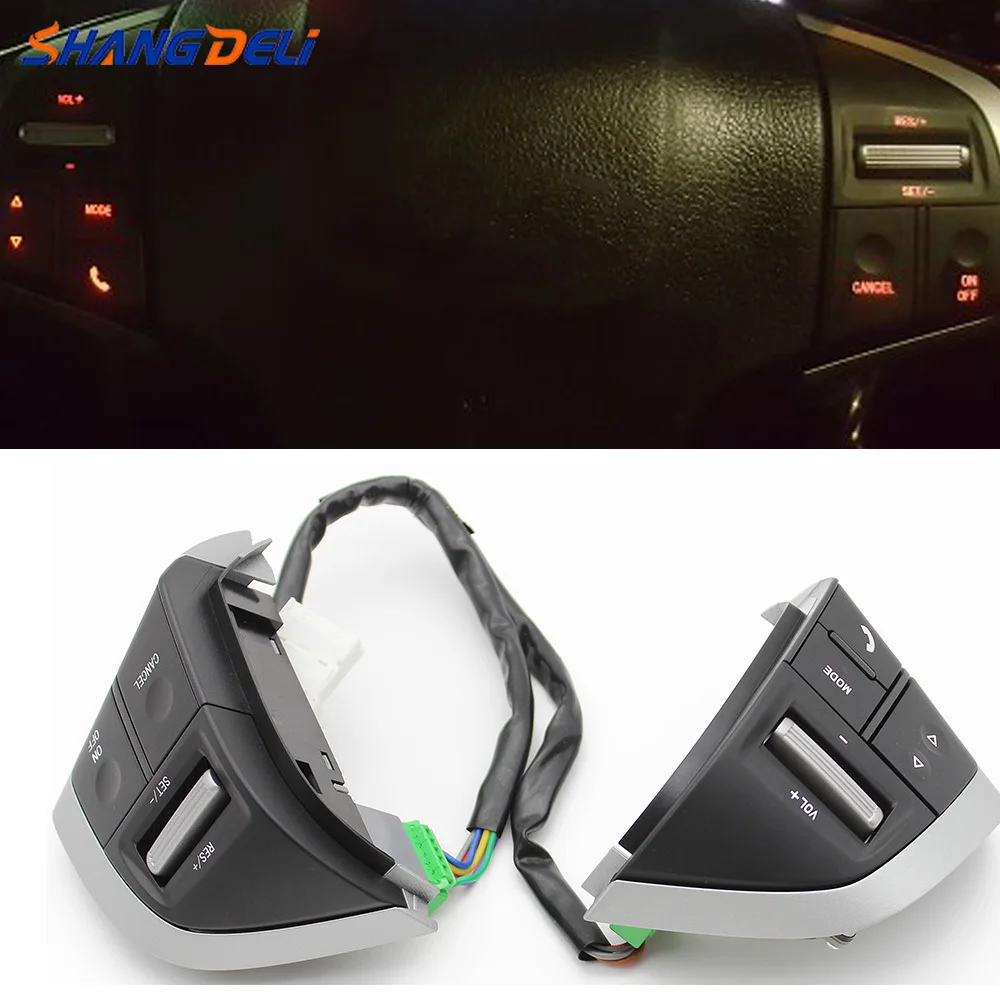 Автомобильный переключатель на руле круиз-контроля громкости звука подходит для