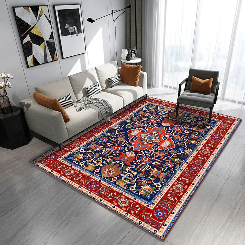 

Марокканский ковер для гостиной, ковер для спальни, ковер для отдыха в скандинавском этническом стиле, персидский ковер для украшения дома, ...