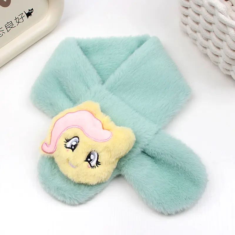 Новый инновационный шарф My Little Pony с героями мультфильмов осенне-зимний милый