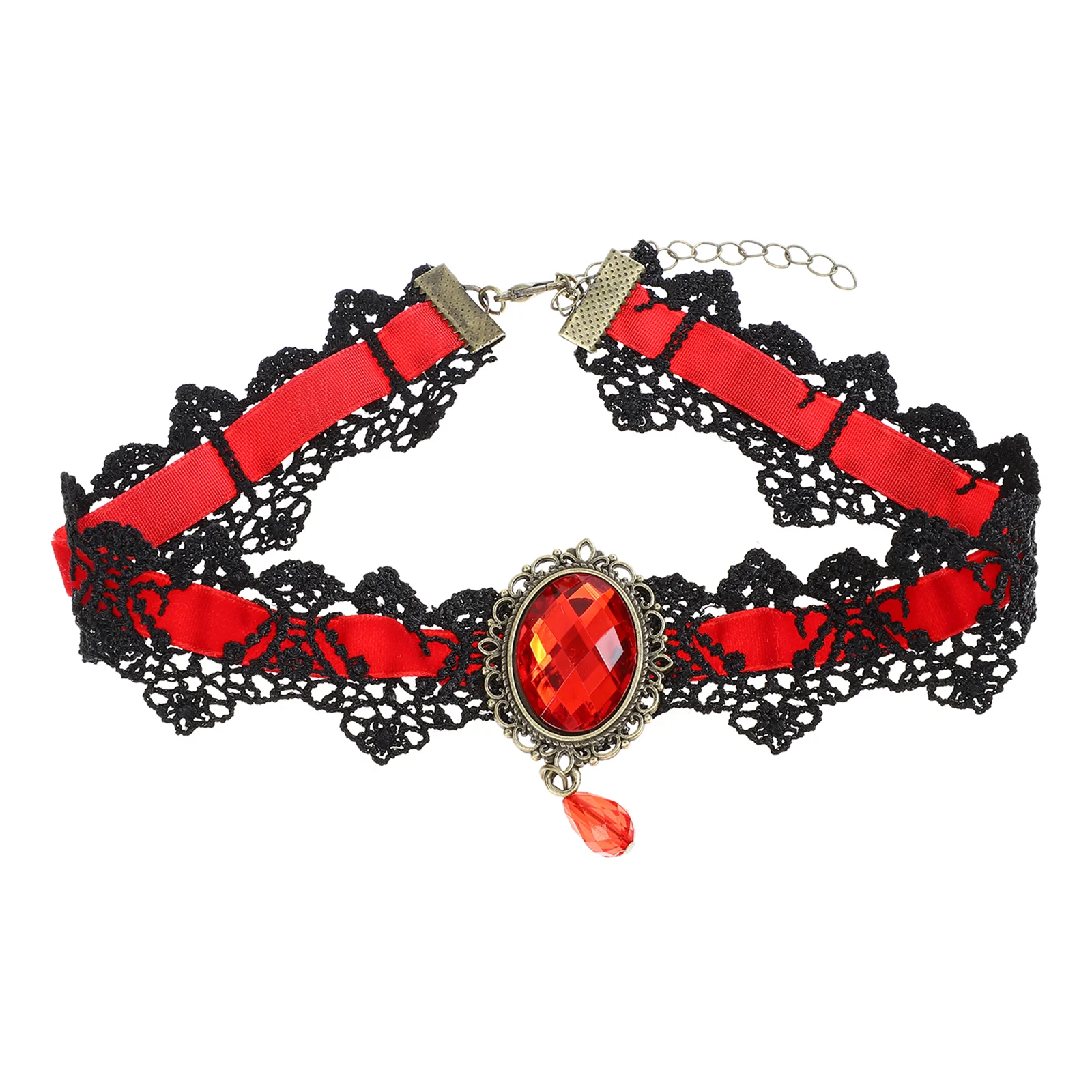 

Женское кружевное колье-чокер