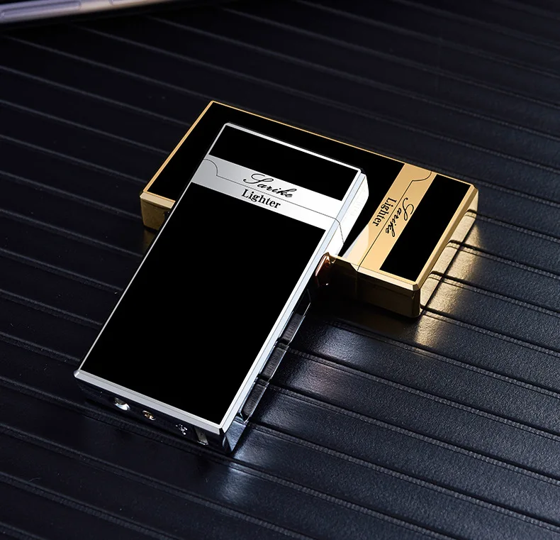 Электрическая зажигалка с двойной дугой и USB-зарядкой Ping Sound со светодиодным