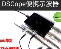 dscope ultra portable oscilloscope 50m bandwidth 200m sampling dual channel usb power supply