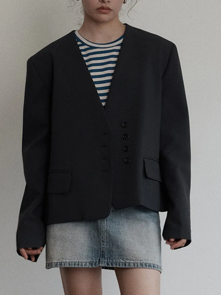 Рисунок 5 - Женский Однобортный блейзер с длинным