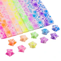 luminous i love you lucky stars origami colorful diy handmade origami craft paper 150pcs