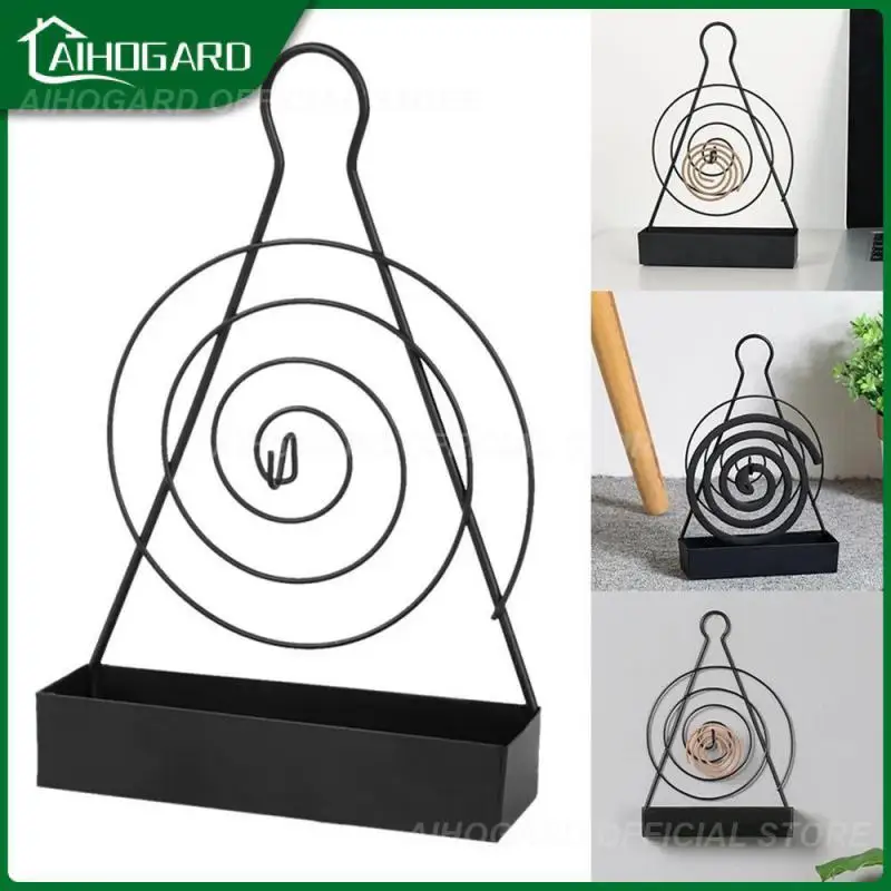 

Nordic Spiral Mosquito Coil Holder Iron Mosquito Coil Frame Insect Repellent Incense Rack Home Decoractive Repellent Coil Holder