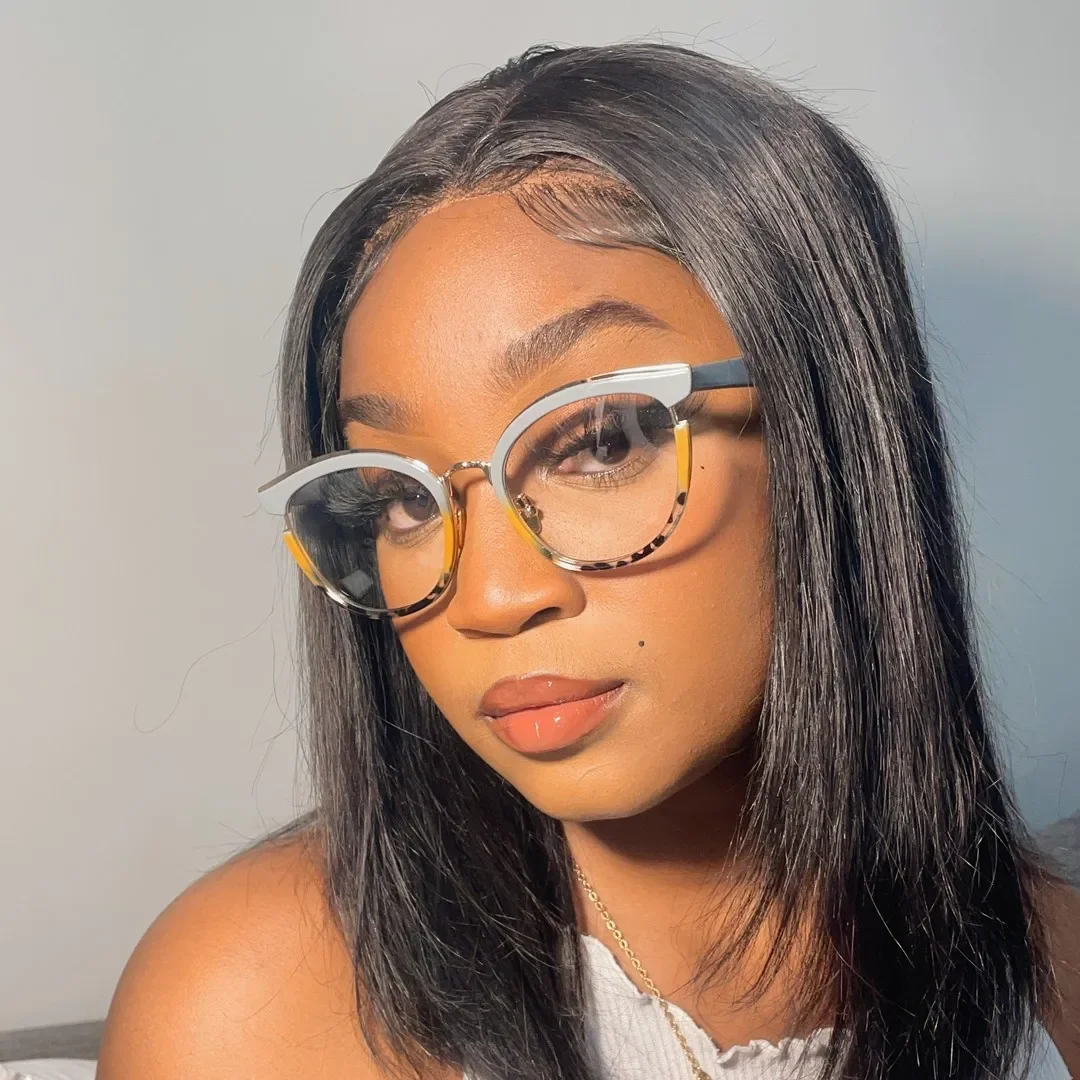 Очки женские оптические в винтажном стиле с защитой от синего света