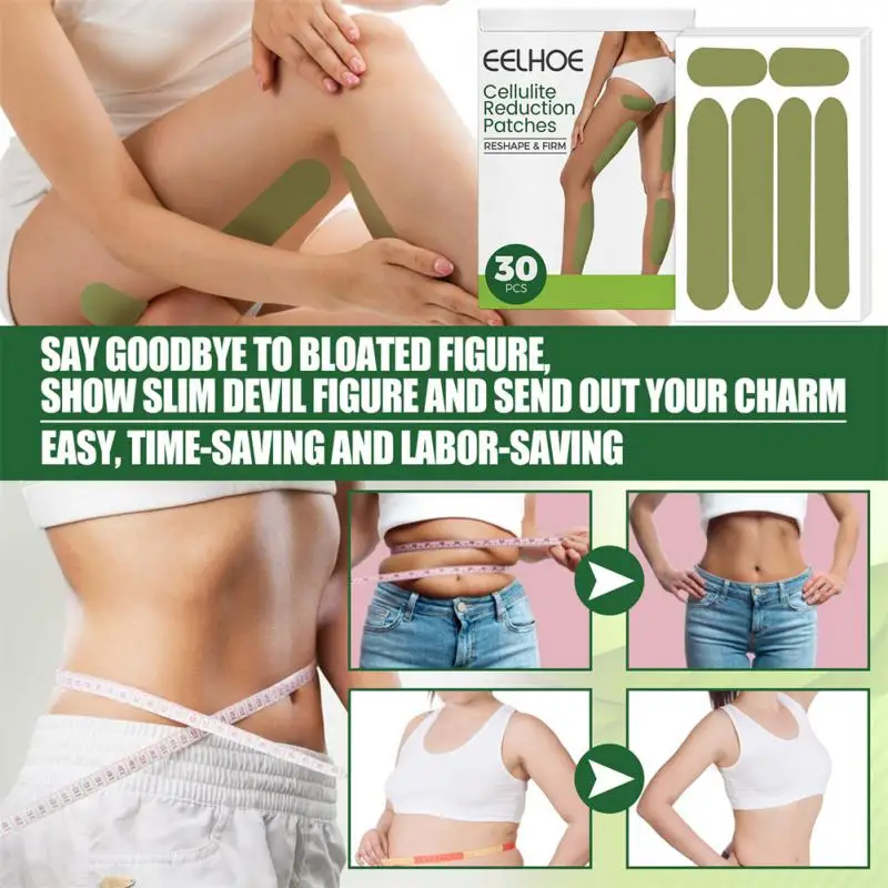 

Create Beautiful Legs Compact Increase Skin Elasticity Skin Tightening Decompose Fat Deposits In The Skin Legs Stickers Shaping