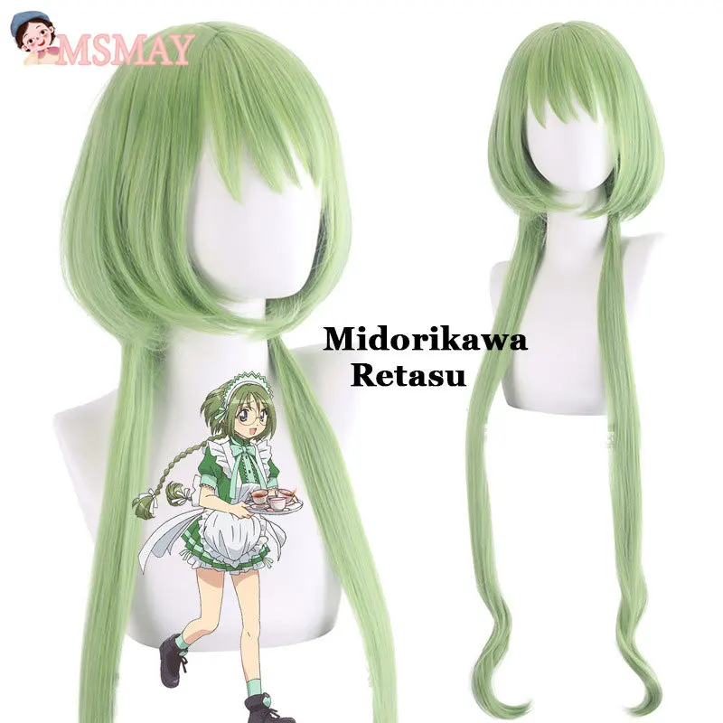 

MsMay Anime Tokyo Mew Mew Midorikawa Retasu Cosplay Wig Girls Student Short Hair Female みどりかわ れたす