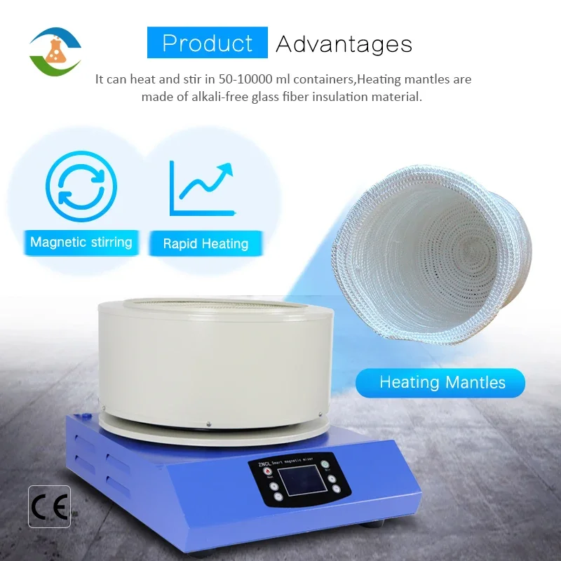 Магнитная электрическая тепловая мантия на 10 литров