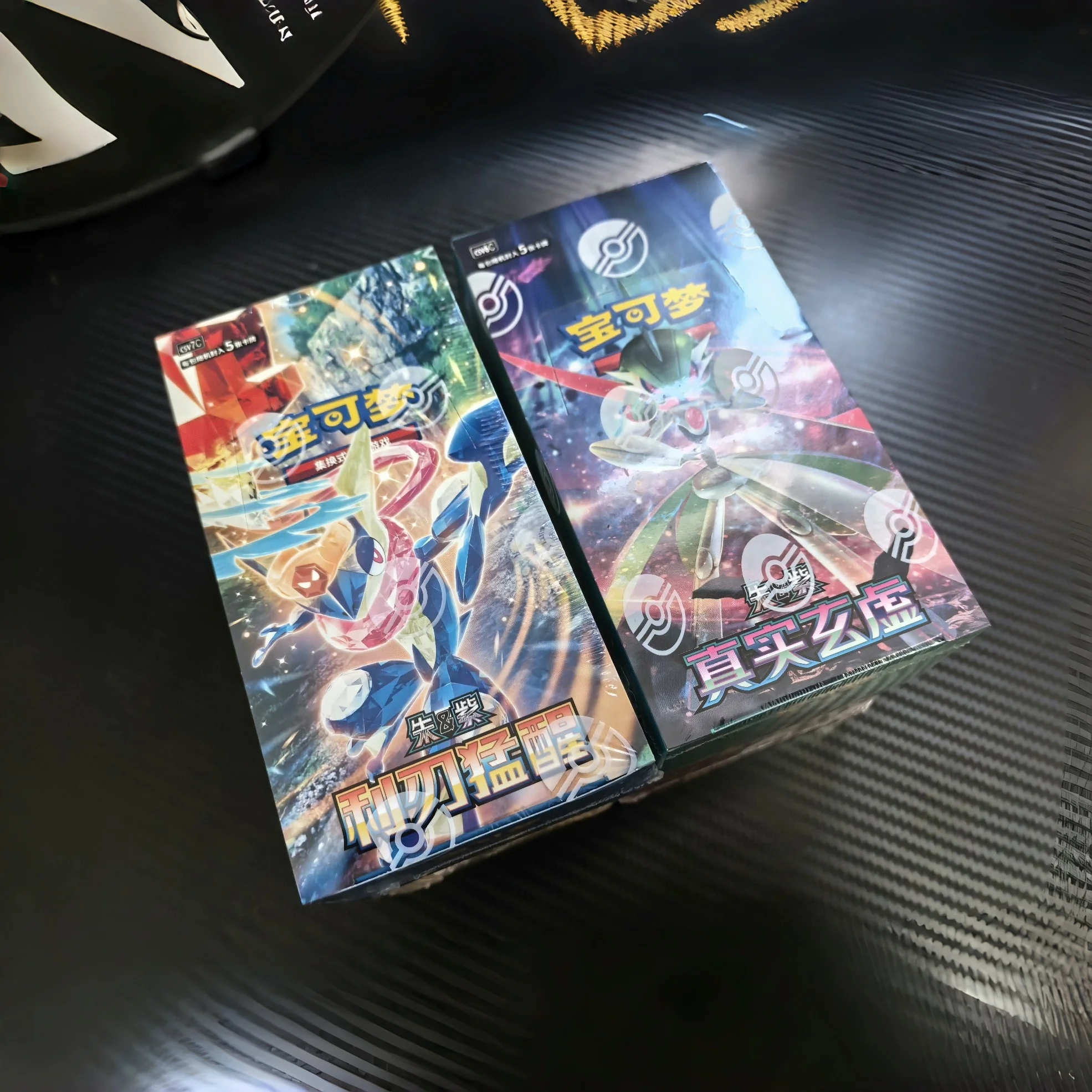 В наличии Оригинальная коллекционная карта PTCG Pokémon (упрощенная китайская версия CIMC) серии Purple Zhu для битвы и коллекционирования, подарок на день рождения (art.: 3920dae8de269) - 3920dae8de269