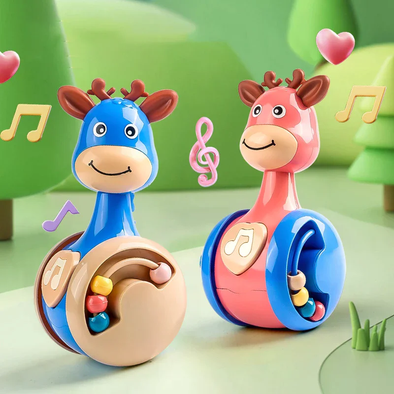 Фото Игрушки Roly для малышей от 6 до 12 месяцев, игрушки-попрыгуны для мальчиков и девочек — идеально подходят для обучения ползанию и раннего развития №3
