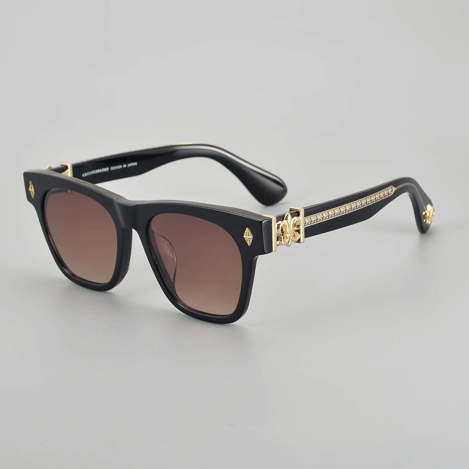 Модные солнцезащитные очки в ретро-оправе из ацетата для женщин отдых на свежем