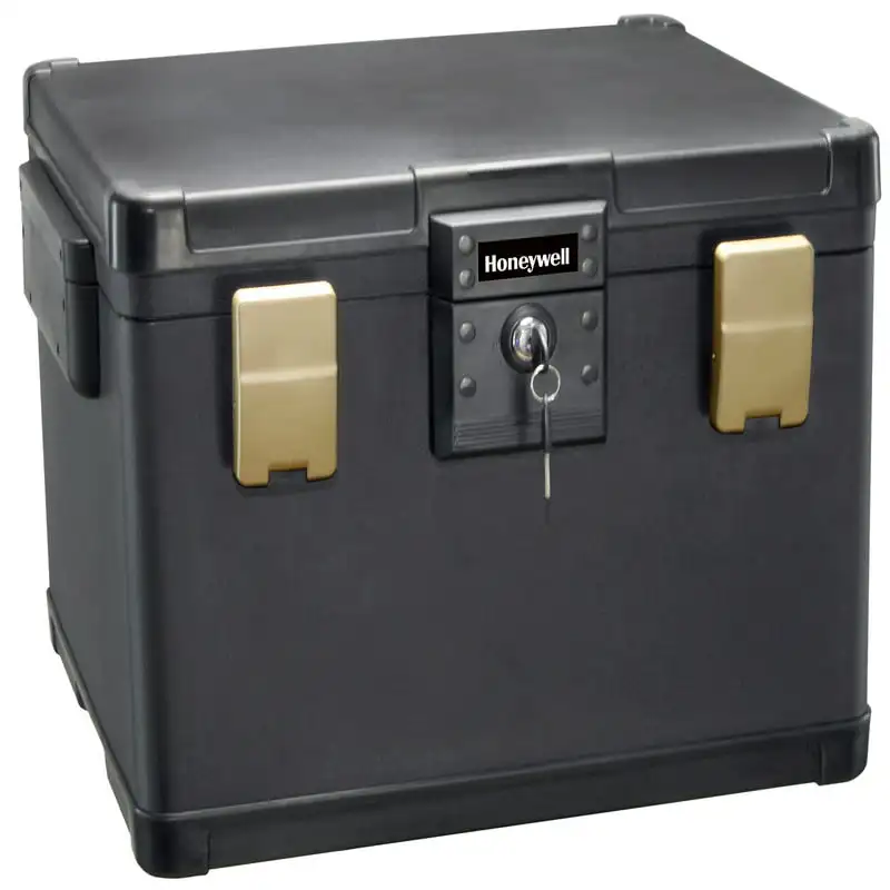 

1.06 Cu ft, 30-Minute Fire Safe Waterproof Filing Box Chest (fits Letter, A4 Files), 1108