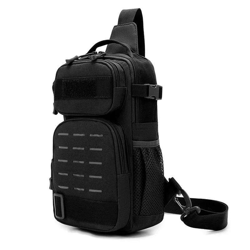 Outdoor Chest Bag Men's Single Shoulder Crossbody bag Multi-Functional Travel Sports Waist Span Bag Cloth Tactical Training Bag
