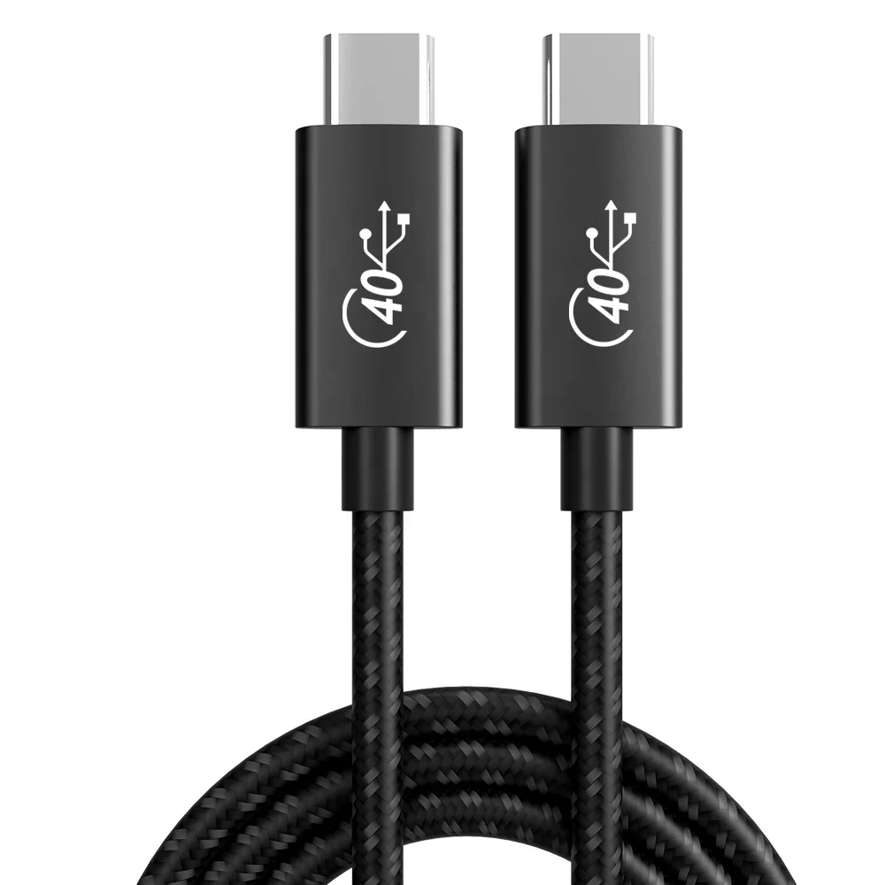 

New Gen3 USB4 Kabel 8K 5A PD Charge Data Cable 100W PD USB 4.0 40Gbps TB 4 3 Cable USB C Charger 2M 1M 0.5M