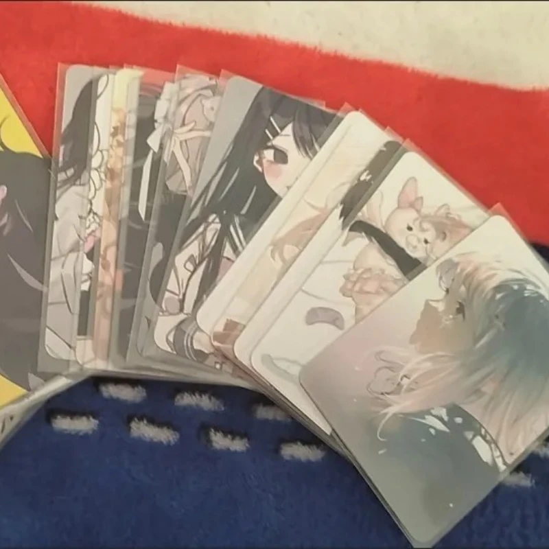 Набор из 55 коллекционных карточек по аниме Danganronpa: Монокума, Нагито Комаэда. Подарок на день рождения. (art.: 3920db305cb56) - 3920db305cb56