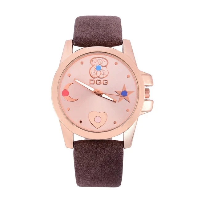 Zegarek Damski 2023 Hot Selling Latest Top Brand Bear Women Watch Fashion Leather Quartz Women's Watches Girl Gift Reloj Mujer