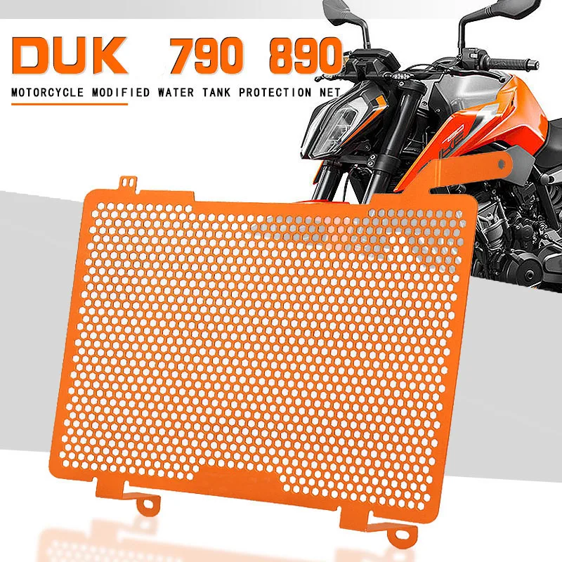 

Для DUKE790 DUKE 790 2017 2018 2019 2020 2021 2022 крышка радиатора мотоцикла, решетка радиатора, защитная защита двигателя