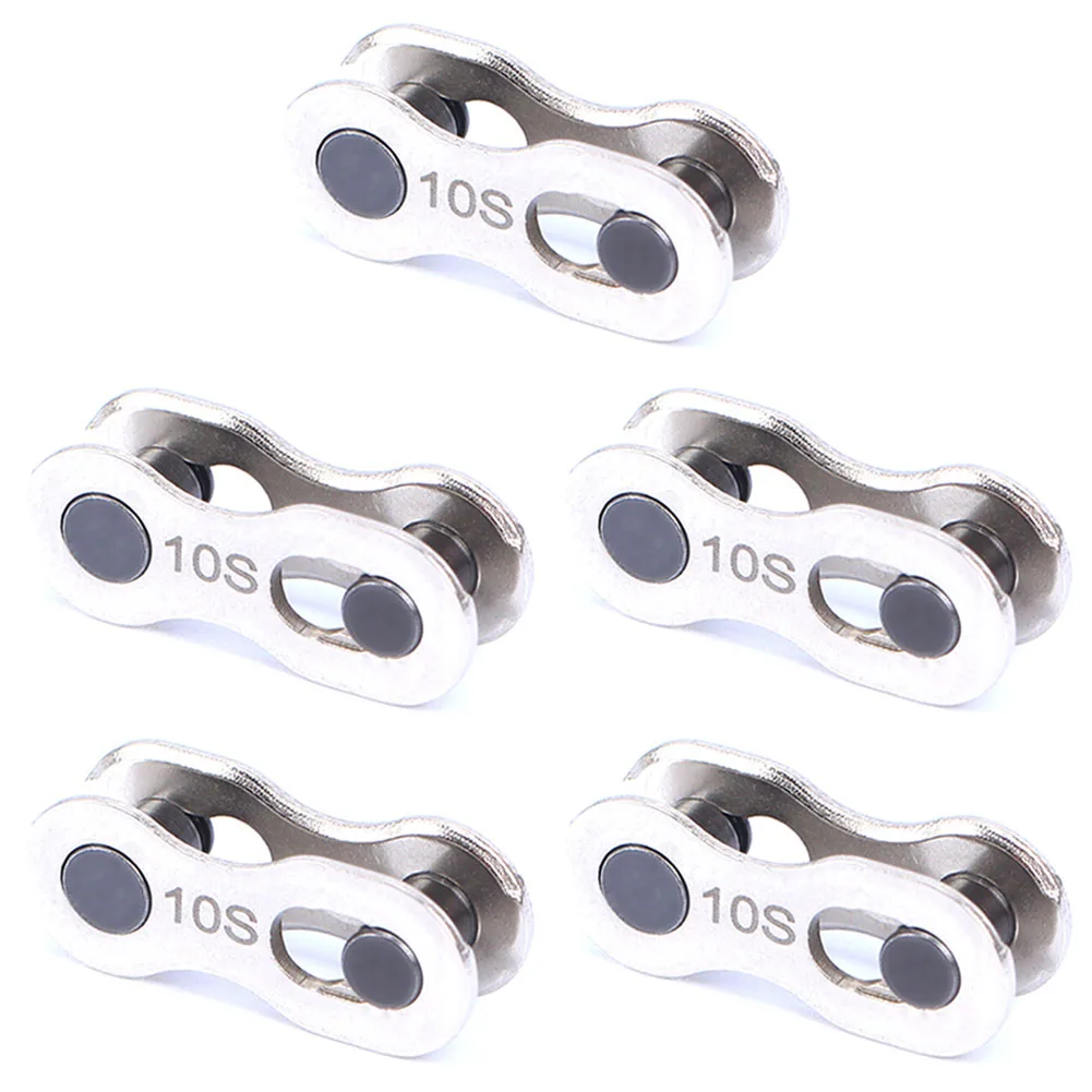 

5 Pair Bicycle Chain Link Connector Joints Magic Buttons Cycling Speed Quick Master Links For MTB Road Bike 6/7/8/9/10/11/12S