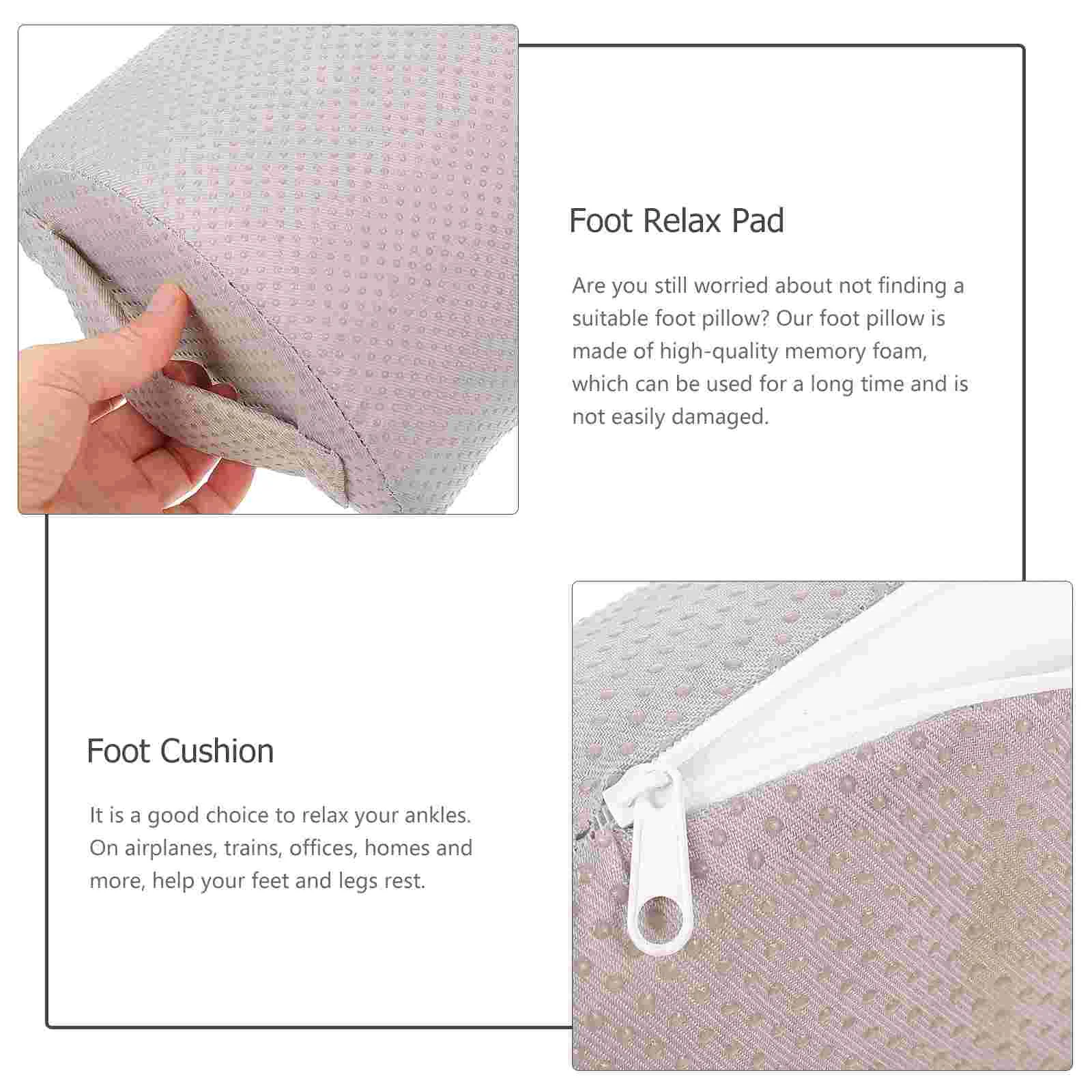 Подушка для сна в форме полумесяца подставка ног на работе офисный коврик