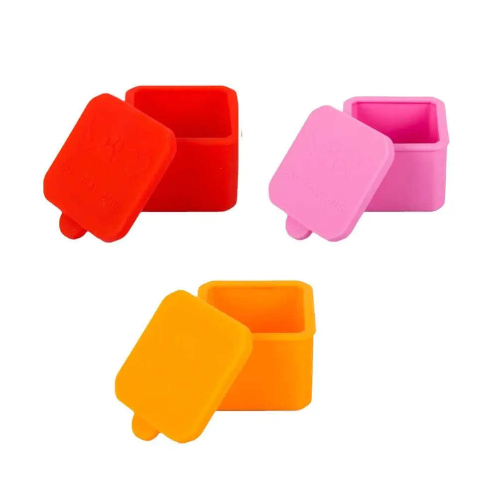 Набор Силиконовых Пищевых Контейнеров Прочная Термостойкая Чаша Для