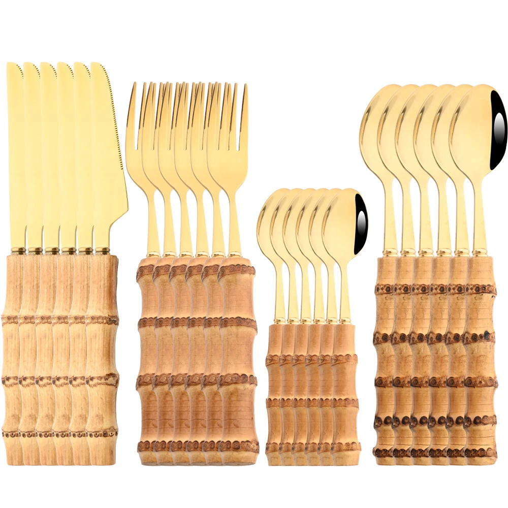 Set Knife Fork Spoon Tableware Set