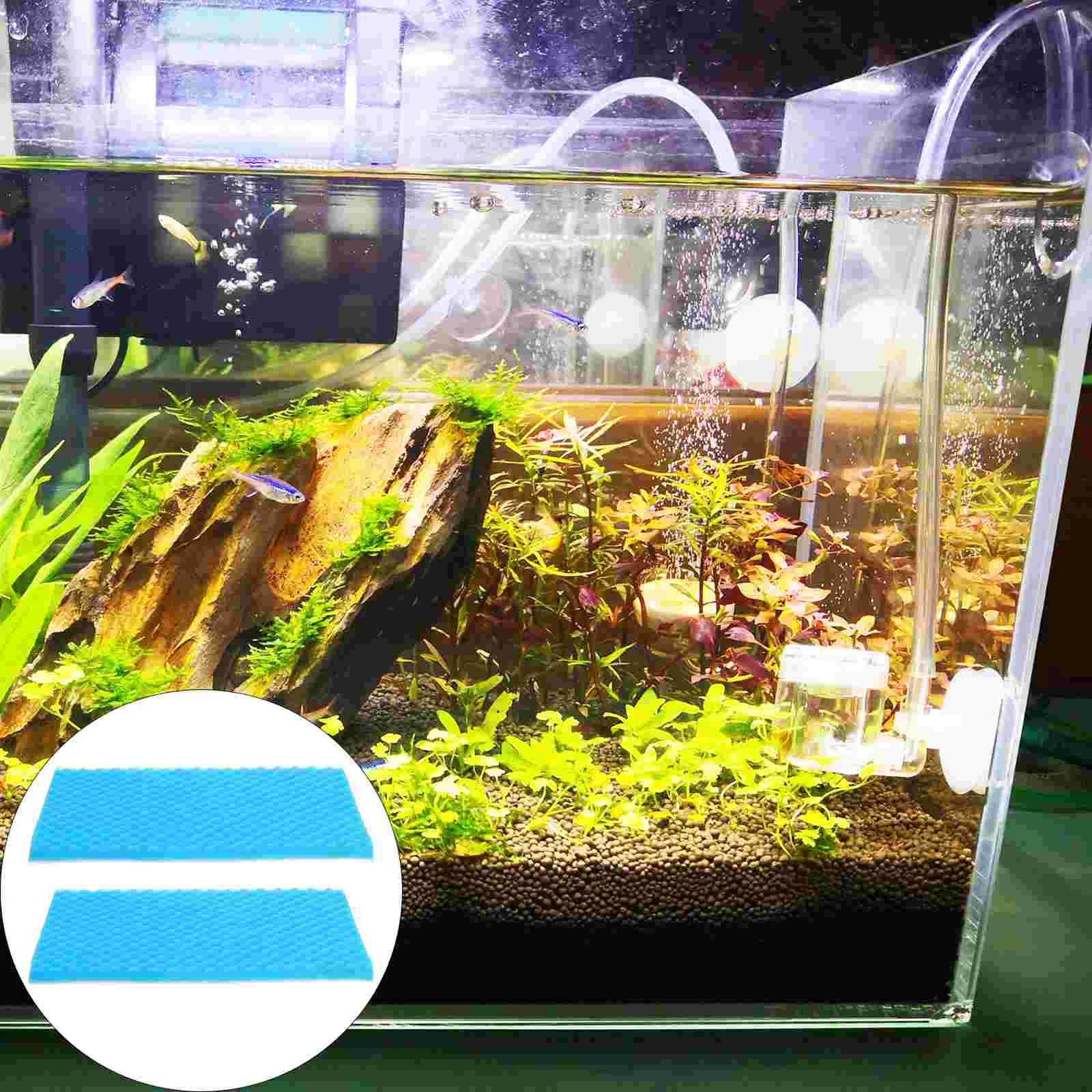 

2pcs Sponge Pad Aquarium Filter Media Tank Filter Sponge Coarse Sponge Tank Sponge Aquarium Filter Pad