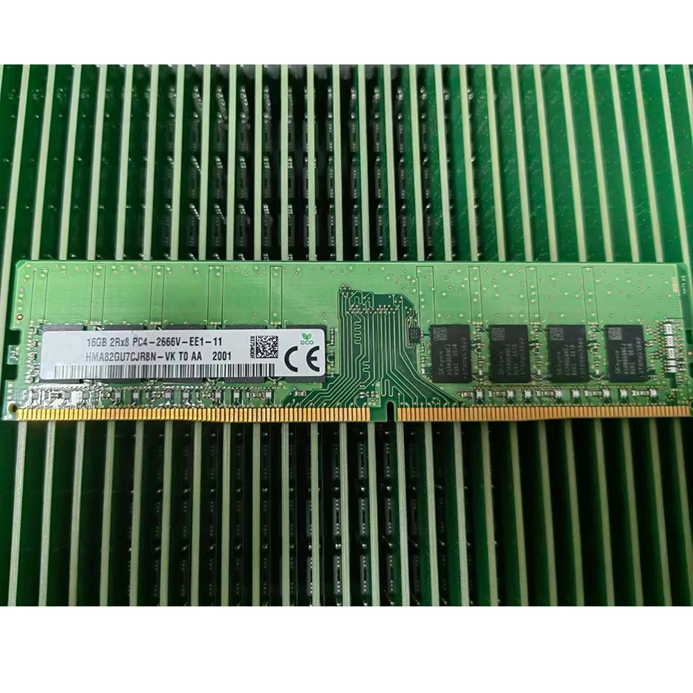 1 шт. 16G 2RX8 PC4-2666V ECC EUDIMM для серверной памяти SKhynix HMA82GU7CJR8N-VK