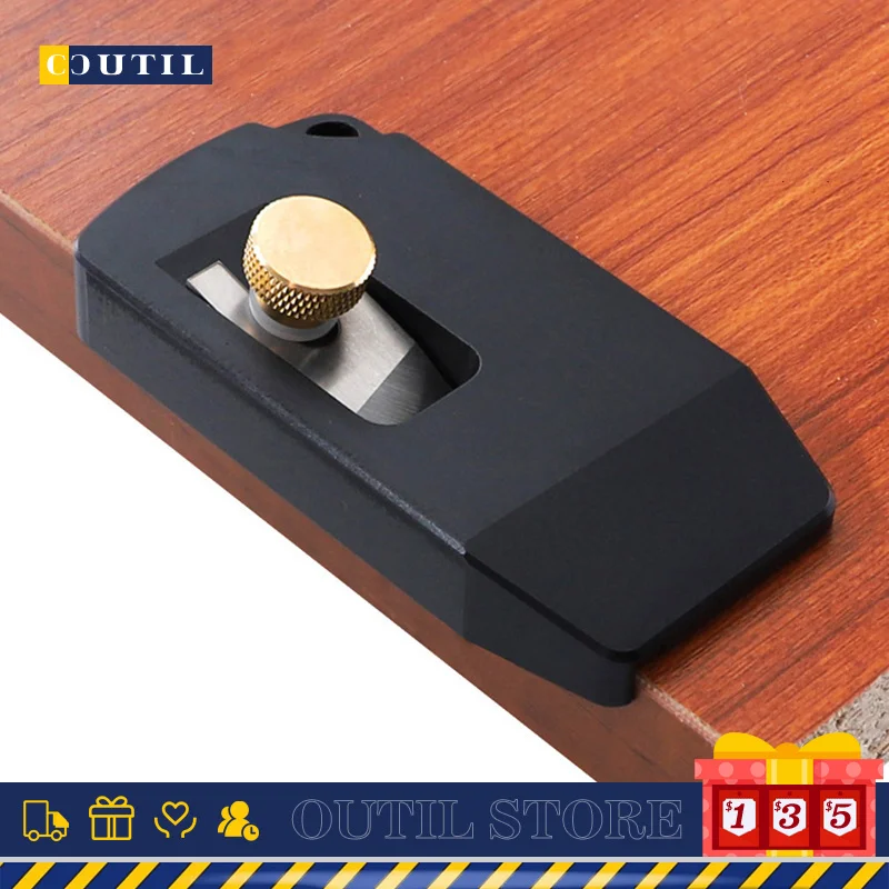 

Aluminum Alloy Woodworking Edge Banding Pvc Trimmer Scraping Knife Burr Removing Manual Wood Planer Cutter