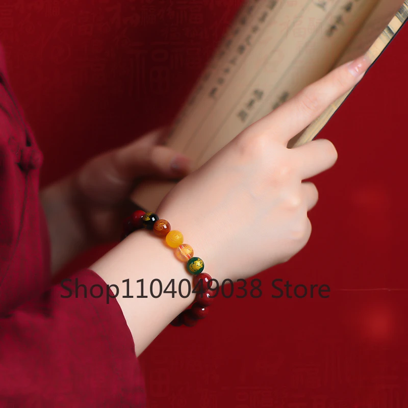 Киноварь браслет