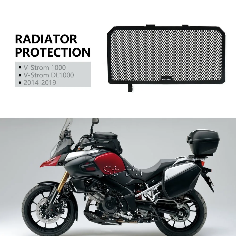 

Аксессуары для мотоциклов SUZUKI V-дополнительный радиатор 1000 DL1000 DL 1000 2014-2019, решетка радиатора, защитная крышка из нержавеющей стали