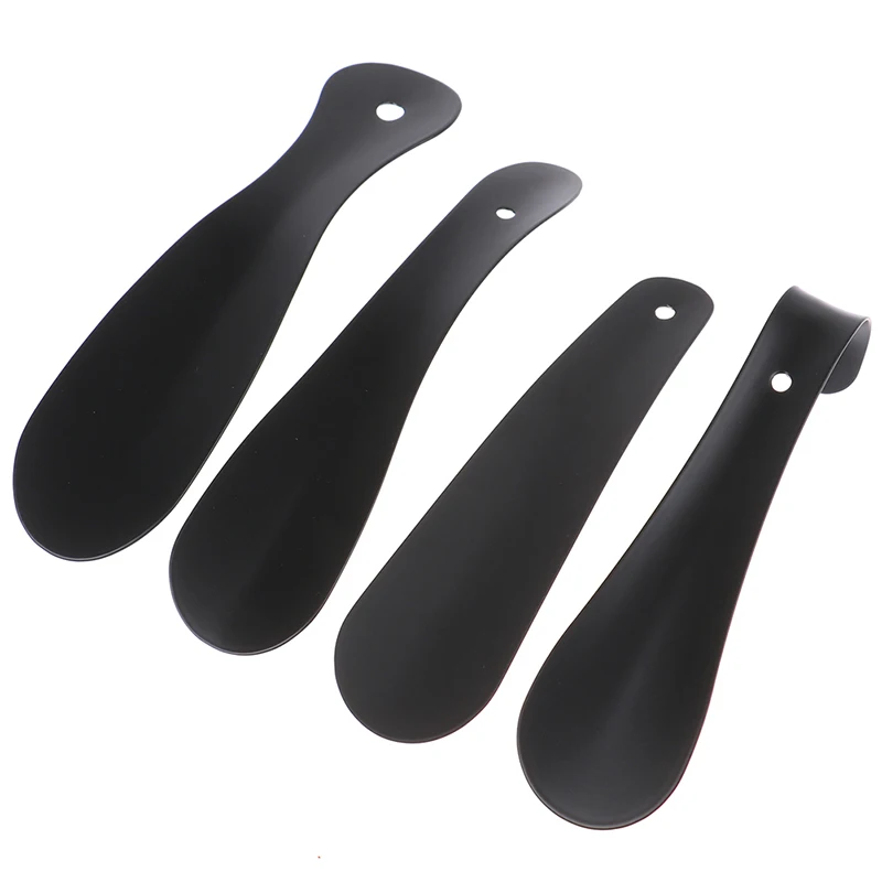 

4Styles Portable Men Women Helper Easy To Take For Travel Shoe Horn Stainless Steel Hanging Business On The Go Boots Kids 1PCS
