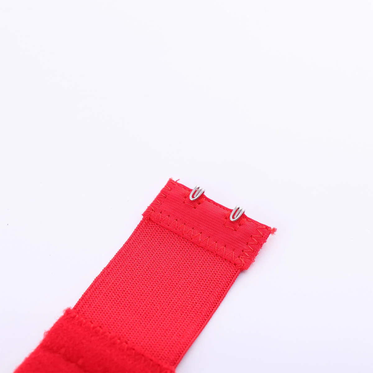 10pcs Extender 2 Hooks 2 Rows Elastic Extension Strap Extenders White Black Beige Red