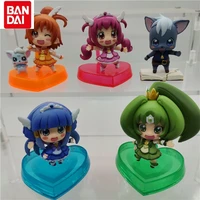 bandai cartoon anime characters light beauty can do office girls decorative ornaments collection jewelry plastic material