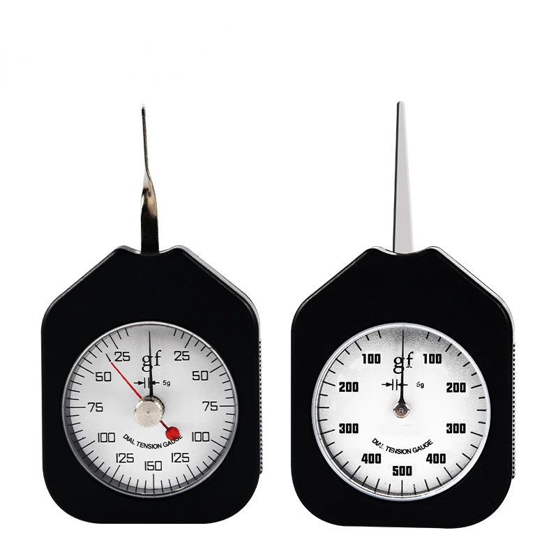

round tip flat tip dial tension gauge