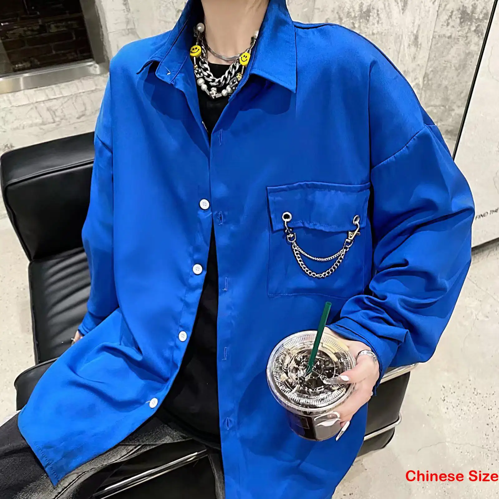 

Cool Blouse Men's Blouses Long Sleeves Shirts Man Shirt for Mens Sale Streetwear Best Selling Product 2023 Autumn New Tops