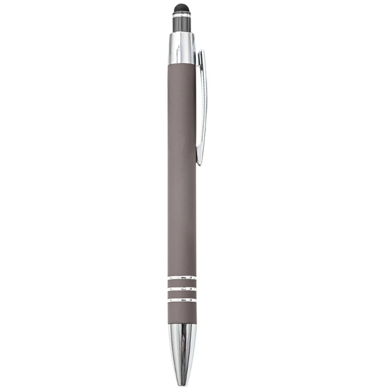 

Выдвижная металлическая шариковая ручка QX2B, плавное письмо, Прочная гибкая многоразовая ручка с зажимом для офиса, школы, женщин, мужчин, студентов