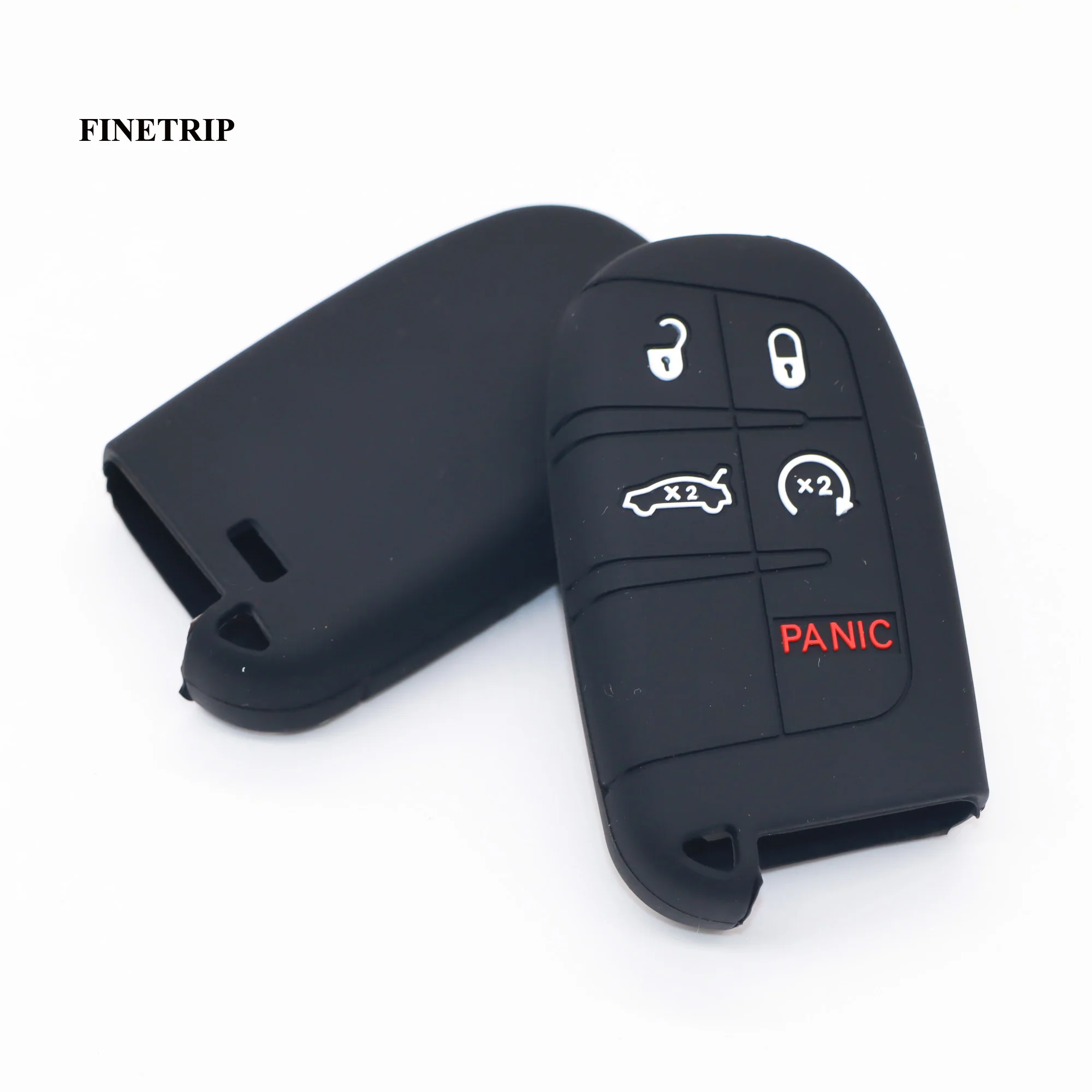 

Силиконовый чехол для автомобильного ключа чехол для Jeep Renegade Compass Grand Cherokee для Chrysler 300C для Wrangler/Dodge автомобильные аксессуары