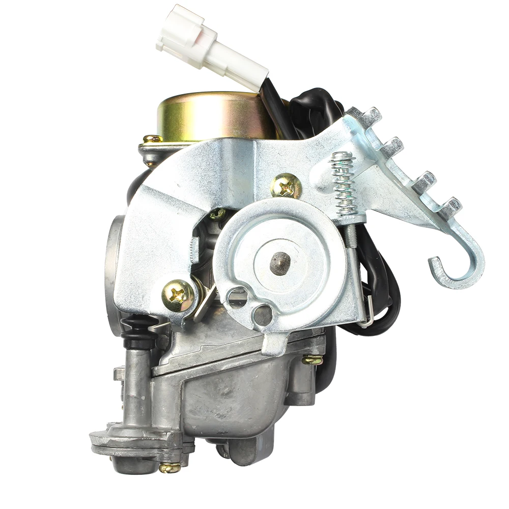 Фото Карбюратор для мотоцикла Carb, электрический дроссель для Yamaha Cygnus-X Rs100 Gtr Rsz Bws Gp Srv150 Gy6 100 110 125 cc, Скутер Atv №3