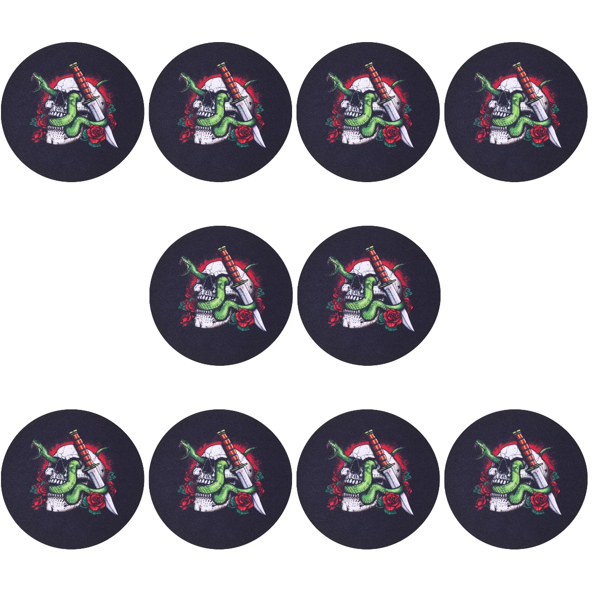 

10 pcs Mousepad Pad Pads for Desk Computer Pad Gothic Pad Ergonomic Pad