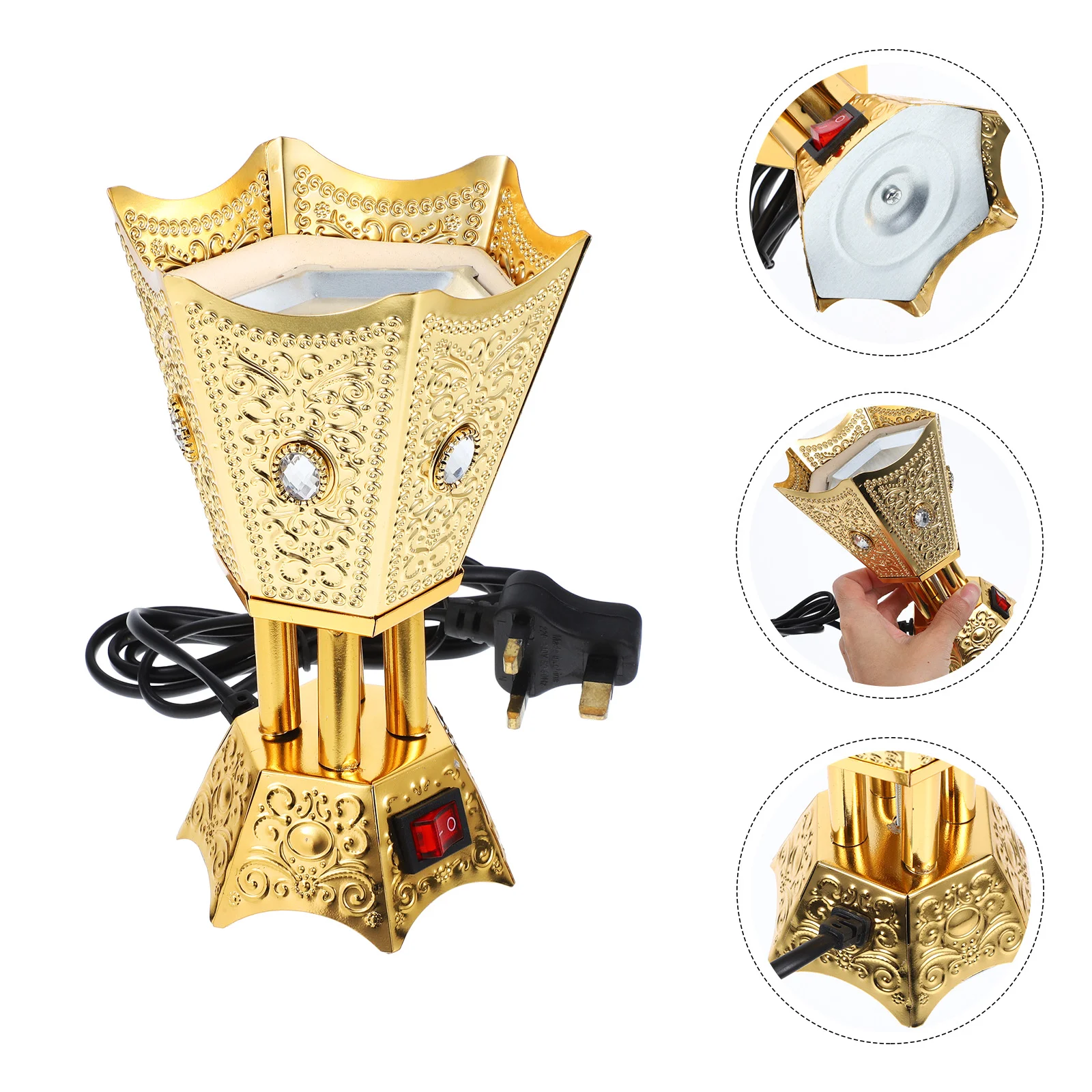 Подключаемая курильница многоразовый декоративный держатель электрические