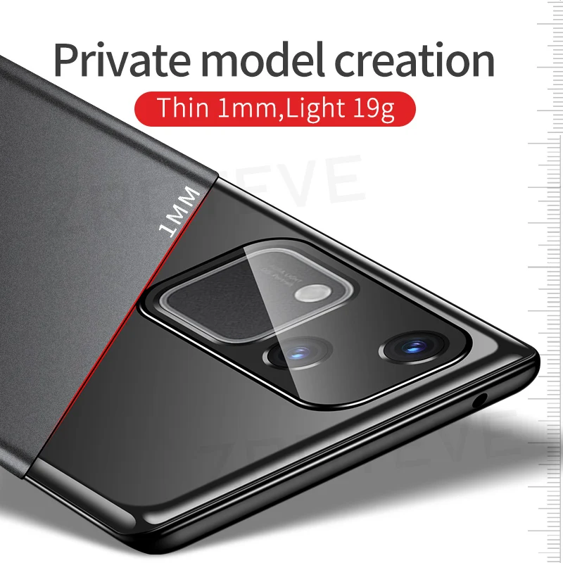 Тонкий жесткий матовый чехол для телефона VIVO V30 Pro V30Pro VivoV30Pro