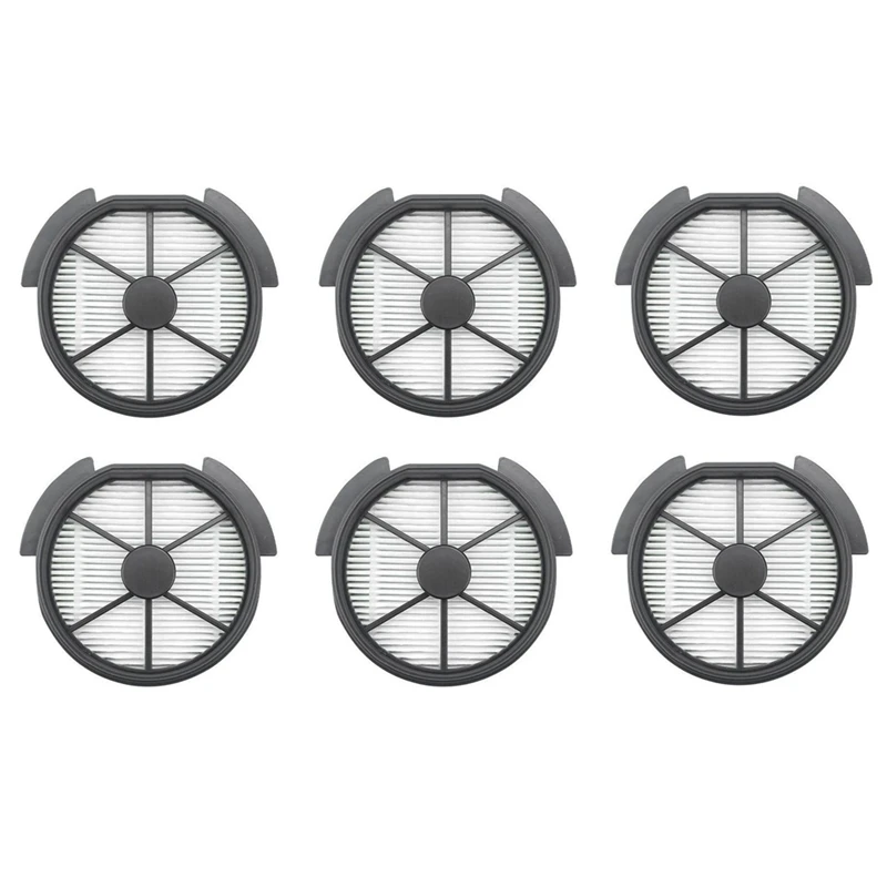 

6PCS Front Rear Hepa Filter Replacement Spare Parts Vacuum Cleaner Accessories For Puppyoo T12 Plus Cordless Vacuum Cleaner