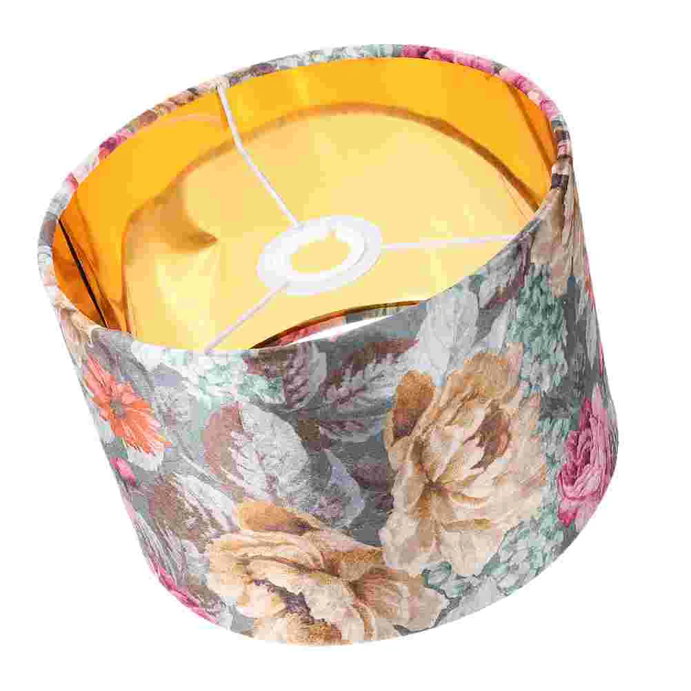 

Decorative Lampshade Creative Flowery Cloth Lampshade Lamp Cover Supply