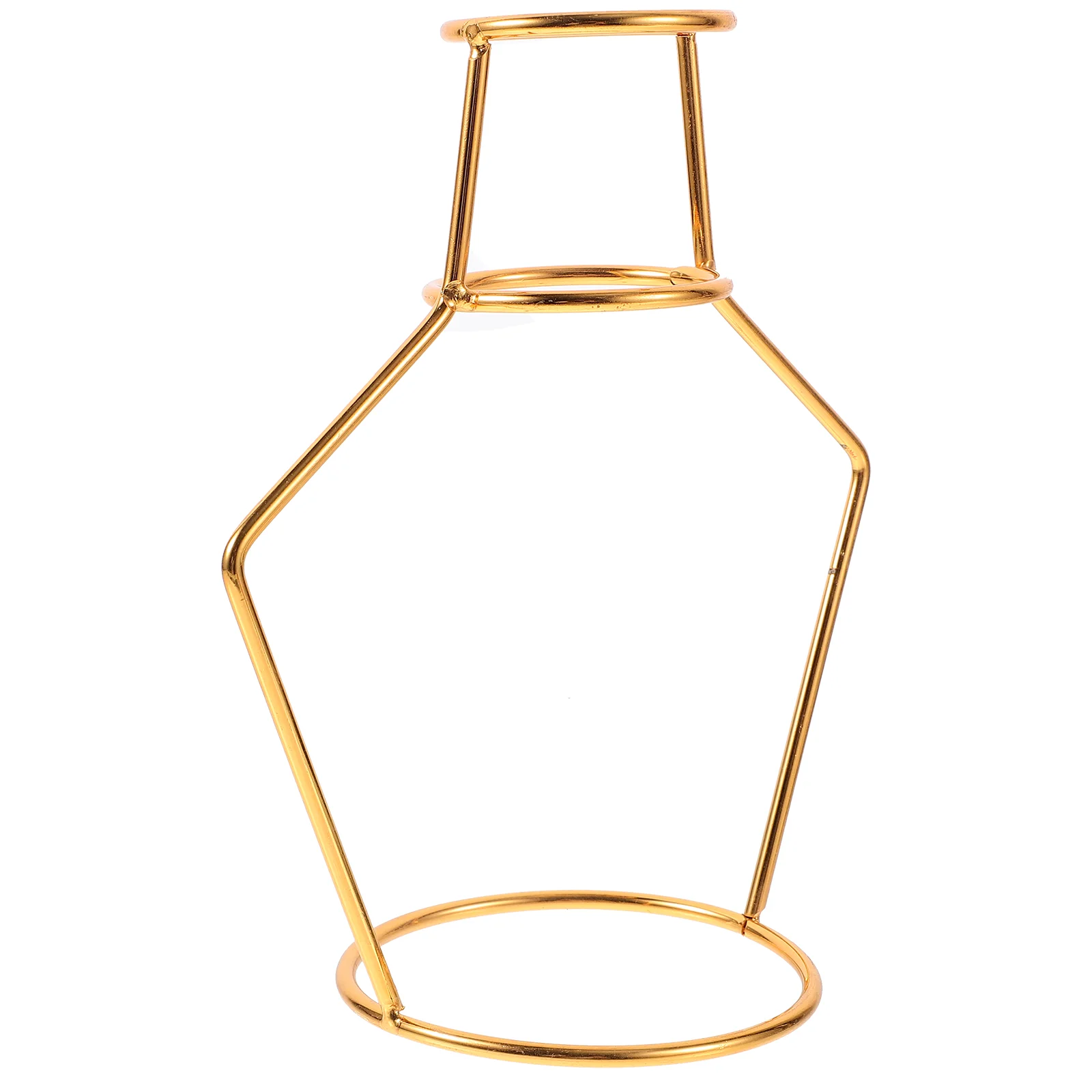 

Minimalist Wrought Iron Flower Stand Display Vase Frame Holder Flower Pots