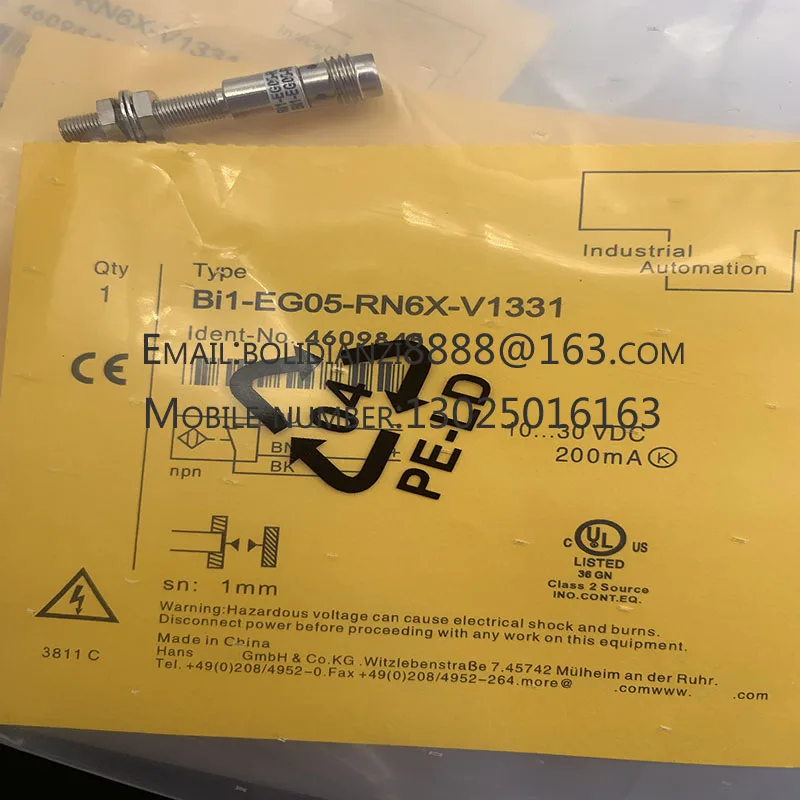 Точечный датчик BI1.5U-EG08K-RN6X BI1.5-EG08-RP6X AN6X AP6X Бесконтактный переключатель