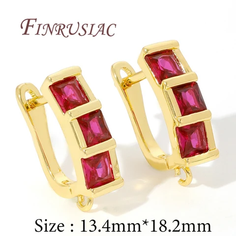 Позолоченные застежки для сережек FINRUSIAC