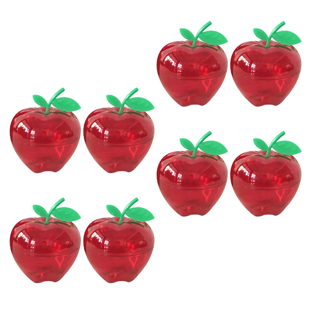 

Candy Box Christmas Boxes Apple Apples Party Container Plasticfillable Favors Containers Treatornaments Jar Favorshaped Jars