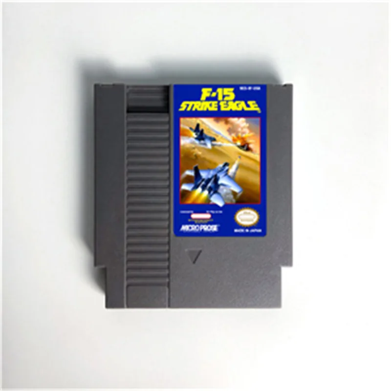 

F-15 Strike Eagle Game Cart for 72 Pins Console NES